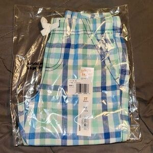 Jumping Beans Toddler Boys Plaid Woven Shorts, 3T